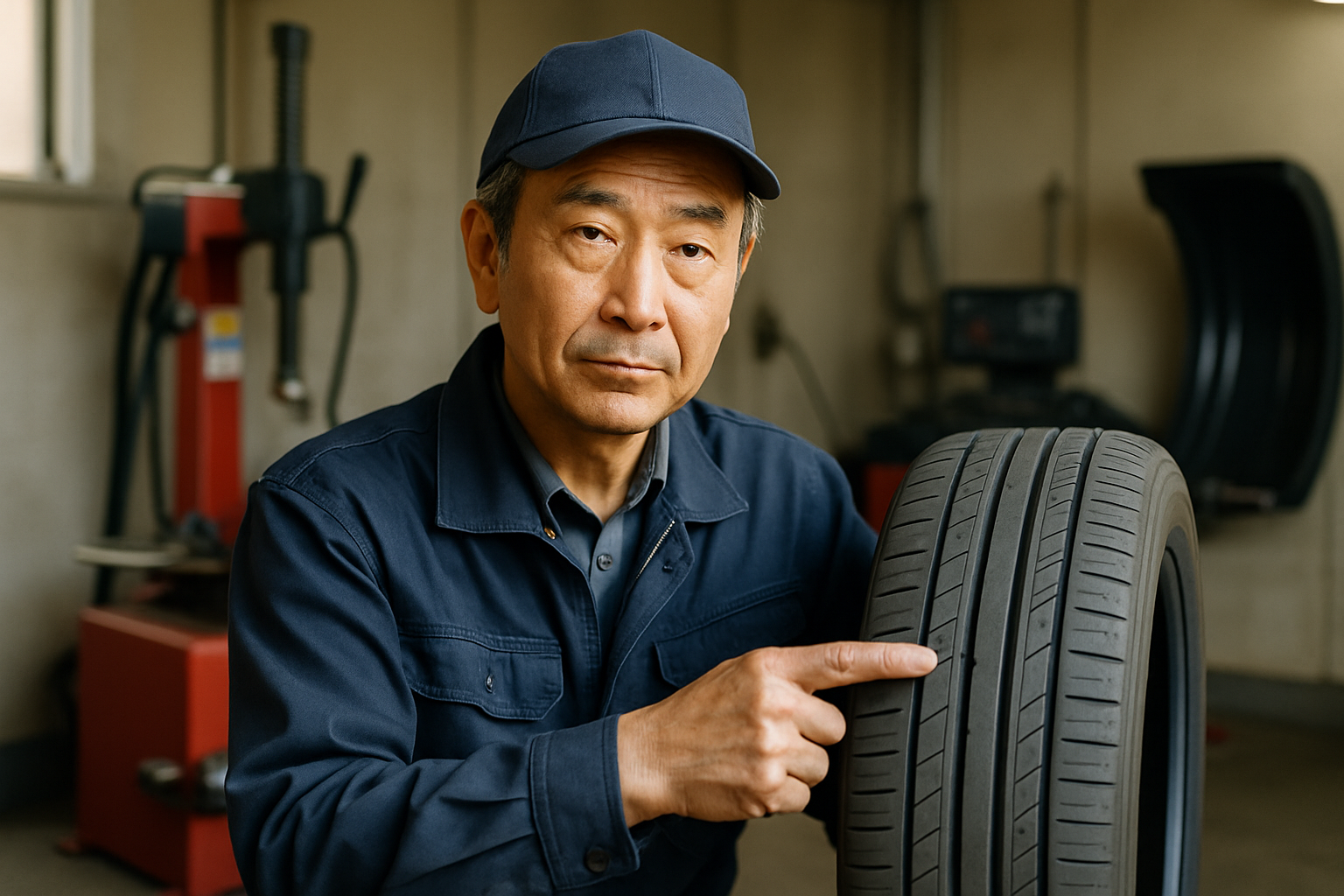 タイヤのスリップサインと交換時期のホンネ